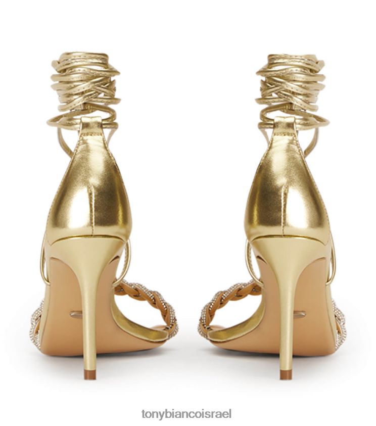 נעלי עקב | נשים נאפה זהב מתכתי Tony Bianco עקבים של הנלי 8BNR8T276